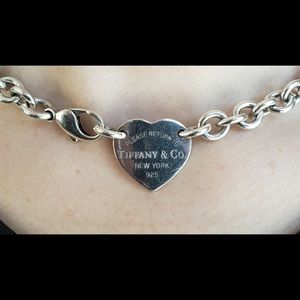 Tiffany 925 Sterling Silver 15" Choker. OBO.